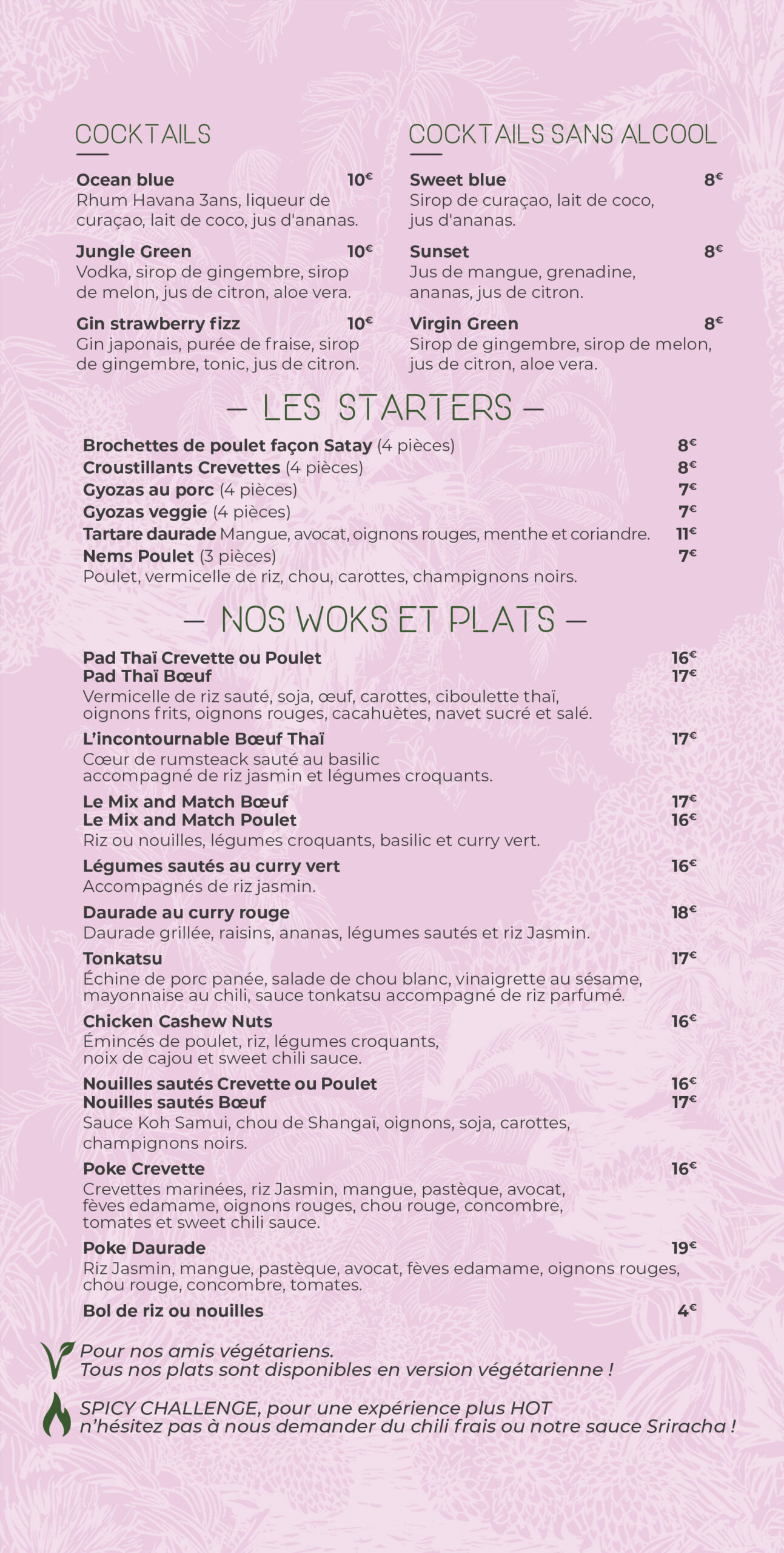 CARTE KOH SAMUI Juin 2023 PAGE 1